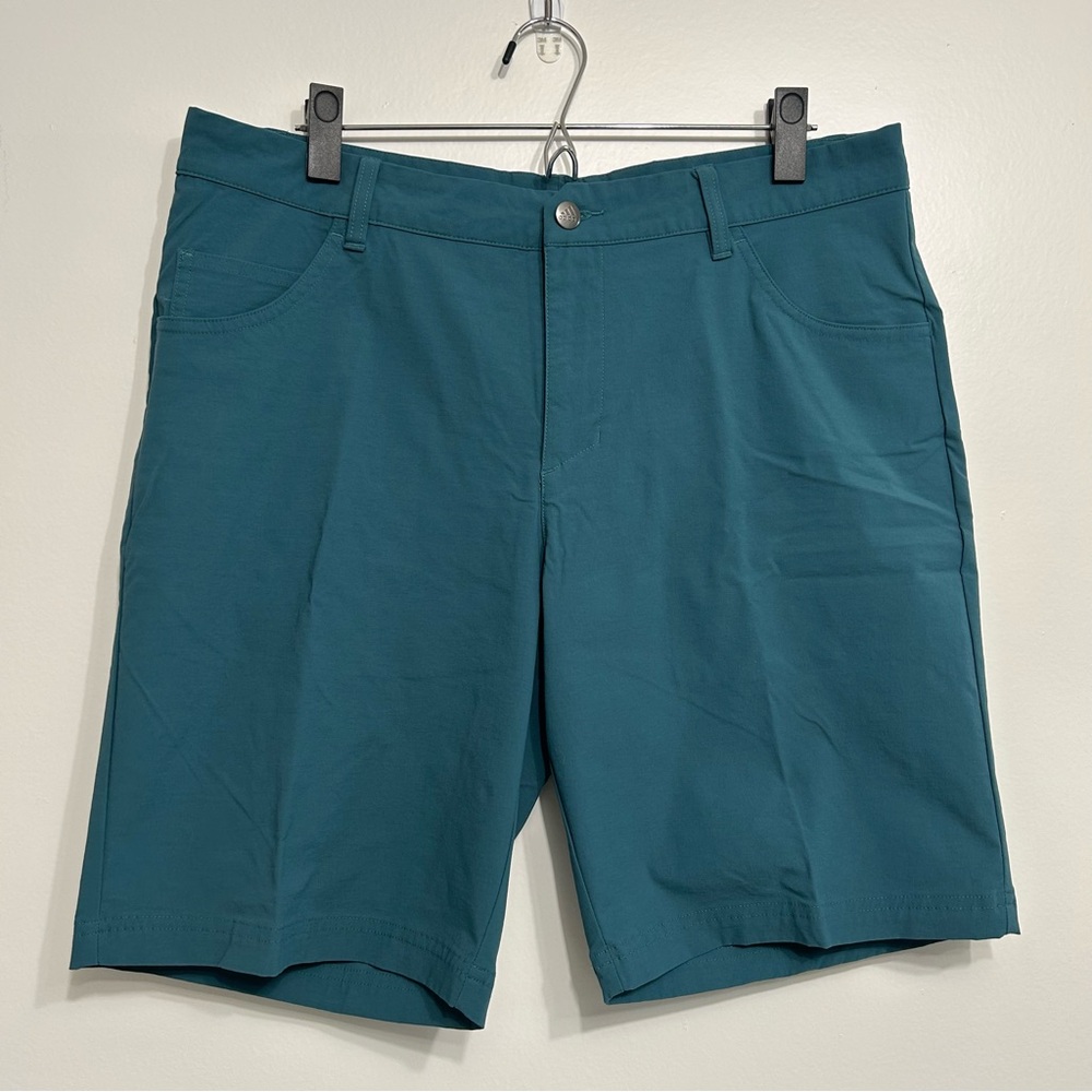 Adidas Adicross Teal Golf Shorts 34 waist
